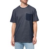 image:imageKARL LAGERFELD Mens Short Sleeve Crewneck Textured TShirtNavy Blazer