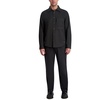 image:imageKARL LAGERFELD Mens Side Buttons Chest Pocket Long Sleeve TopBlack
