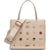 image:imageKARL LAGERFELD Paris Maybelle Satchel with PinsNeutral Multi