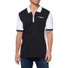 image:imageKARL LAGERFELD Paris Mens Collared Short Sleeve Color Blocking PoloBlack