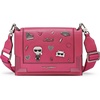 image:imageKARL LAGERFELD Paris Womens Camille Shoulder Bag With PinsFuchsia