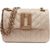 image:imageKARL LAGERFELD Paris Womens Laffayette Leather Crossbody Bag With Chain StrapBrie