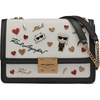 image:imageKARL LAGERFELD Paris Womens Legacy Corinne Shoulder BagMultiWht