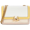 image:imageKARL LAGERFELD Paris Womens Legacy Corinne Shoulder BagShellAspen Yellow