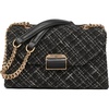 image:imageKARL LAGERFELD Paris Womens Liana Shoulder Bag with Chain StrapsBlackGold