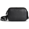 image:imageKARL LAGERFELD Paris Womens Maybelle Solid CrossbodyBlackSilver