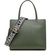 image:imageKARL LAGERFELD Paris Womens Maybelle Solid SatchelBurnt Olive