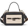 image:imageKARL LAGERFELD Paris Womens Simone Crossbody BagNaturalBlack