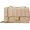 image:imageKARL LAGERFELD Womens Agyness Solid Shoulder BagLight Shell
