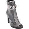 image:imageKARL LAGERFELD Womens Blayze Peep Toe Fashion Heeled BootieSilver