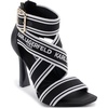 image:imageKARL LAGERFELD Womens Careliz Ii Strappy Heeled Stiletto With LogoBlack