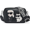 image:imageKARL LAGERFELD Womens Maybelle Choupette CrossbodySolid Black
