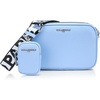 image:imageKARL LAGERFELD Womens Maybelle Solid Crossbody With Small PouchForever Blue