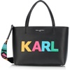 image:imageKARL LAGERFELD Womens Maybelle Tote Bag With LogoBlackFire Multi Legacy