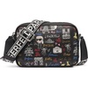 image:imageKARL LAGERFELD Womens Maybelle in Paris CrossbodyBlack Multi Combo