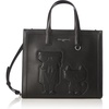 image:imageKARL LAGERFELD Womens Nouveau Printed Tote BagBlack