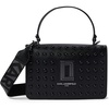 image:imageKARL LAGERFELD Womens Simone Studded Satchel CrossbodyBlack