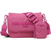 image:imageKARL LAGERFELD Womens Voyage Messenger Bag With Small PouchDark Cactus Flower