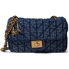 image:imageKARL LAGERFELD womens Agyness Shoulder BagDenim