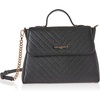 image:imageKARL LAGERFELD womens Charlotte SatchelDark BlackGold