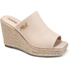 image:imageKARL LAGERFELD womens Clove Wedge Sandal MuleNew Nude