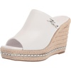 image:imageKARL LAGERFELD womens Corissa Slip on Espadrille Wedge SandalBright White
