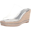 image:imageKARL LAGERFELD womens Corissa Slip on Espadrille Wedge SandalClear