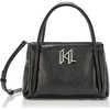 image:imageKARL LAGERFELD womens Nouvelle Satchel With Adjustable StrapBlack