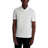 image:imageKarl Lagerfeld Mens Basic 14 Zip Collared Short Sleeve PoloWhite