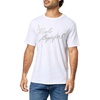 image:imageKarl Lagerfeld Mens Crewneck Short Sleeve Embroidered Textured TShirtOptic White