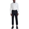image:imageKarl Lagerfeld Mens Jacquard Chevron Long Sleeve Dress ShirtWhite
