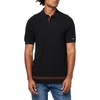 image:imageKarl Lagerfeld Mens Knit Collared Short Sleeve PoloBlack