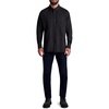 image:imageKarl Lagerfeld Mens Long Sleeve Marled TopBlack