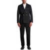 image:imageKarl Lagerfeld Mens Pin Stripe Long Sleeve Double Breasted BlazerBlack
