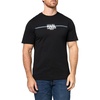 image:imageKarl Lagerfeld Mens Pullover Short Sleeve Race Stripe Logo TShirtBlack
