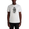 image:imageKarl Lagerfeld Mens Short Sleeve Crewneck Karl Knight Graphic Design TShirtWhite