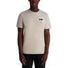 image:imageKarl Lagerfeld Mens Short Sleeve Crewneck Karl Pixel Graphic Design TShirtBeige