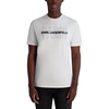 image:imageKarl Lagerfeld Mens Short Sleeve Crewneck Paris Logo Graphic Design TShirtWhite