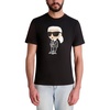 image:imageKarl Lagerfeld Mens Short Sleeve Crewneck Pixel Graphic TShirtBlack