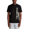 image:imageKarl Lagerfeld Mens Short Sleeve Crewneck Vertical Karl Logo Graphic Design TShirtBlack