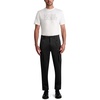image:imageKarl Lagerfeld Mens Striped Stretchy Soft PantBlack