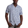 image:imageKarl Lagerfeld Paris Mens Floral Print Flowy ShirtBlue