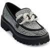 image:imageKarl Lagerfeld Paris Womens Giana Embellished LoaferClearBlack