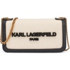 image:imageKarl Lagerfeld Paris Womens Kosette Shoulder BagNaturalBlack
