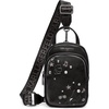image:imageKarl Lagerfeld Paris Womens Maybelle Phone CrossbodyBlackDark Gunmetal