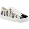 image:imageKarl Lagerfeld Womens Caelan Crochet Lace Up SneakerBlackWhite
