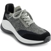 image:imageKarl Lagerfeld Womens Carsyn Stretch Wool Lace Up Jogger SneakerGreyBlack