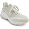 image:imageKarl Lagerfeld Womens Carsyn Stretch Wool Lace Up Jogger SneakerSoft White
