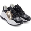 image:imageKarl Lagerfeld Womens Coty Lace Up SneakerWhiteBlack