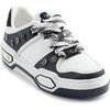 image:imageKarl Lagerfeld Womens Cyndra Everyday Lace Up SneakerBlackBright White